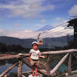 1988-07-31 大涌谷のロープウェイとCOTA<br>箱根のロープウェイと一緒に