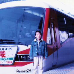 1994-06-28 伊豆急下田駅<br>伊豆急下田駅 車内はトンネルに入ると星空が浮かぶようになっていた