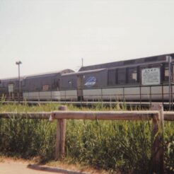 1994-08-06 原生花園駅 ホーム<br>北見・リゾート列車原生花園駅 釧路湿原