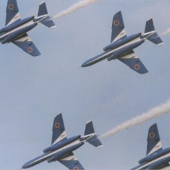 1999-11-03 埼玉県狭山市 入間航空祭 ブルーインパルス 飛行風景5<br>入間航空祭 ブルーイバルス（ブルーインパルス） 800フイルム2本