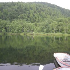 2007-08-04 15-57-10志賀高原 蓮池<br>軽井沢から上高地に抜けた