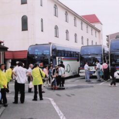 2008-06-21 山梨県笛吹市石和温泉付近のホテル<br>桜ボ狩り ハーブ園（さくらんぼ狩り）