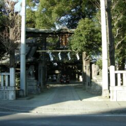 2010-02-07 16-04-14 神保原 金鑚(かなさな)神社<br>埼玉県内の高崎線沿線の神社を巡った