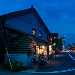 2014-07-19-19-40-29高松 北浜アリー<br>サンライズ瀬戸で高松に向かい、うどんタクシー、金比羅山、高松港と志度、岡山を巡った