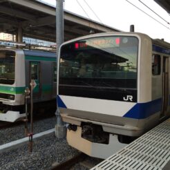 2015-03-15 17;130010品川駅 上野東京ライン開通で乗り入れてきた常磐線<br>上野東京ラインが開通し常磐線の車両が品川に入線