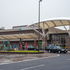 2015-07-04-09-22 新居浜駅 駅前<br>サンライズ瀬戸と特急で新居浜・松山・内子と八幡浜から伊予灘ものがたり、倉敷をめぐる旅