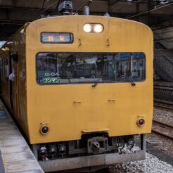 2015-07-06-12-58 岡山駅 115系改造車<br>サンライズ瀬戸と特急で新居浜・松山・内子と八幡浜から伊予灘ものがたり、倉敷をめぐる旅