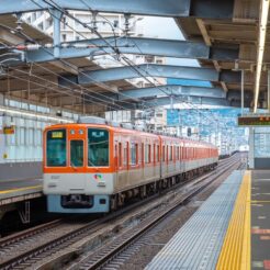 2016-09-22 16;06 阪神 今津駅<br>ホテルケーニヒスクローネ くまポチ邸に泊まり神戸の街と有馬温泉経由で六甲山、芦屋川や西宮北口、甲子園を巡った