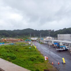 2017-08-14 13;55 田老 風景と仮設住宅<br>青森の弘前から五所川原でやってまれ丼、盛岡と宮古・浄土ヶ浜、田老と岩泉 龍泉洞を巡る旅