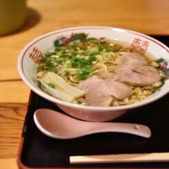 2019-07-07 11;34 尾道 尾道ラーメン 東方記<br>東海道・山陽新幹線で福山から尾道の旅