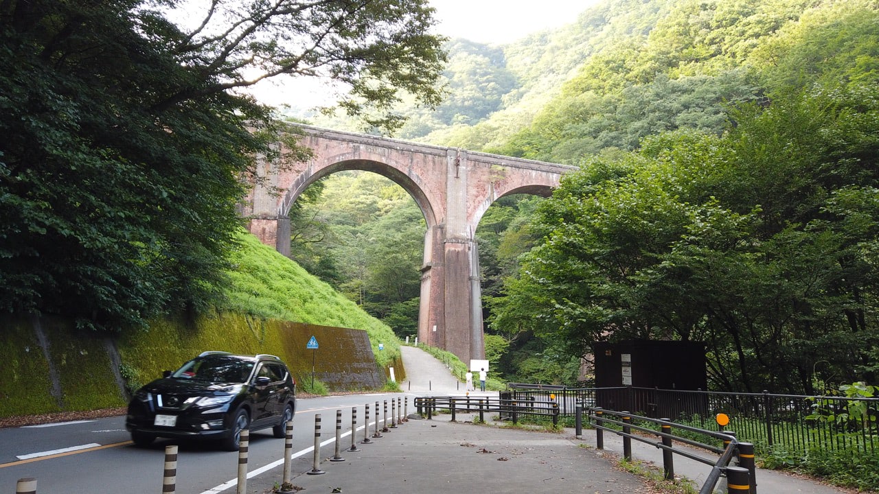 2020 08 23 16;28 群馬県安中市松井田町坂本 めがね橋近くの国道