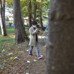 2020-11-22 14;56 埼玉県さいたま市盆栽町 公園を歩くCOTA<br>盆栽美術館と大宮公園を歩く