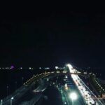 Bridge to next. #japan #chiba #bridge #night #nightview #car #橋 #夜景 #千葉…