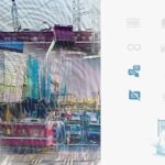 【車窓と人々】工業地帯の電車・大師線 2000 Scenery of industrial area and train in Japan